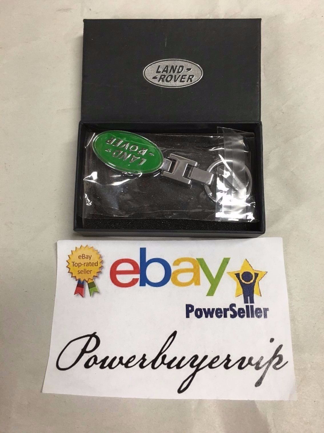 Land Rover LOGO Keychain Metal Alloy Keyring, Key Chain, Keyfob NO SALES TAX - Click Image to Close